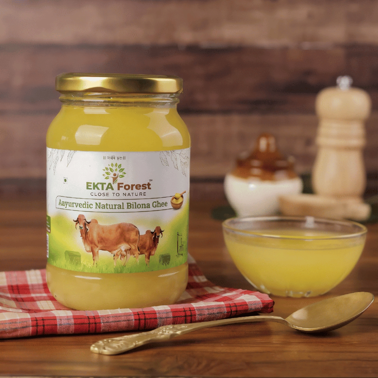 Buy Premium A2 Gir Cow Bilona Ghee Online – 100% Natural & Pure