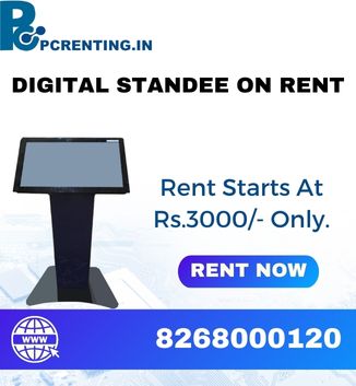 Digital Standee On Rent In Mumbai Starts At Rs.3000/- Only