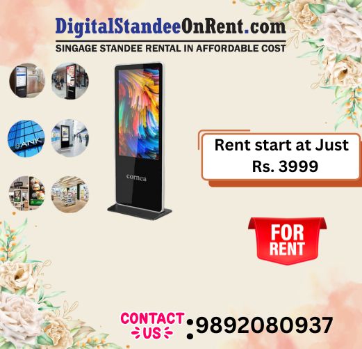 digital standee on rent in mumbai at Rs. 3999 Only