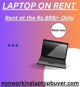 Laptop on rent in Mumbai Rs. 899/- Only