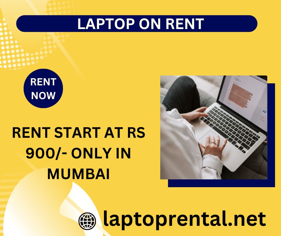 laptop on rent at Rs 900/- only in mumbai