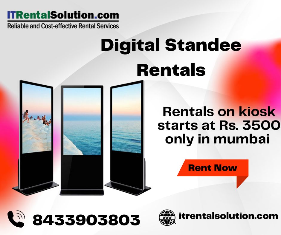 Digital standee on rent at Rs. 3500 only in mumbai