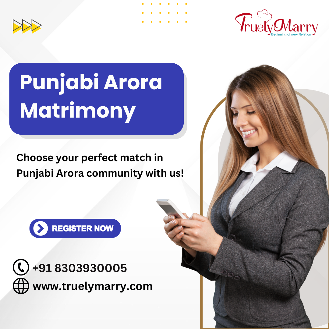 Find Your Perfect Match with TruelyMarry Punjabi Arora Matrimonial Services - Kanpur