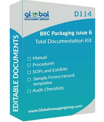 BRCGS Food Safety Issue 9 Documents Kit (Manual, Audit Checklist, Procedures) - Ahmedabad