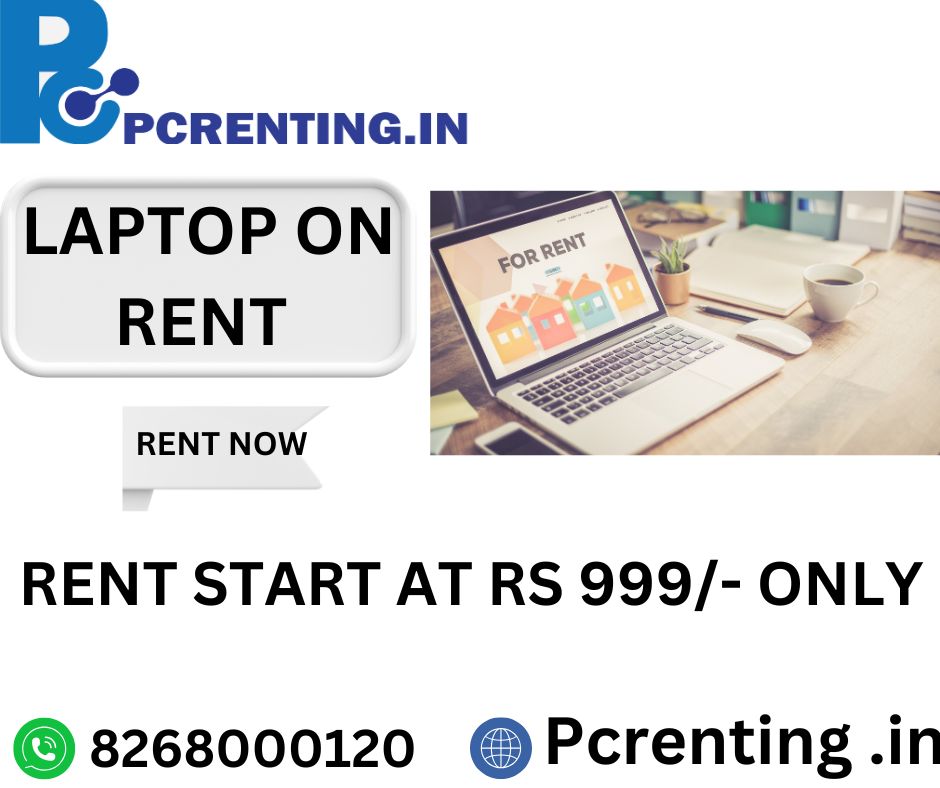 laptop on rent at Rs 999/- only in mumbai