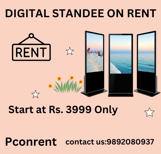 digital standee on rent in mumbai at Rs. 3999