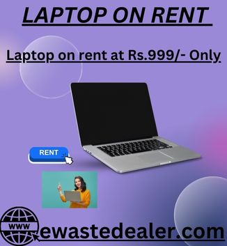 Laptop on rent in Mumbai Rs. 999/- Only