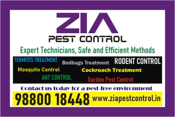 Zia Pest Control | Cockroach service cost Rs. 1000/- only | 1799 - Bangalore