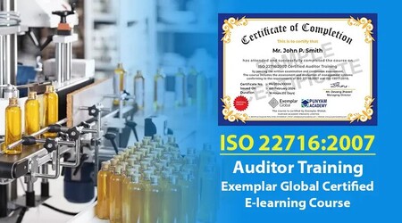 Online ISO 22716 Auditor Training Course - Ahmedabad