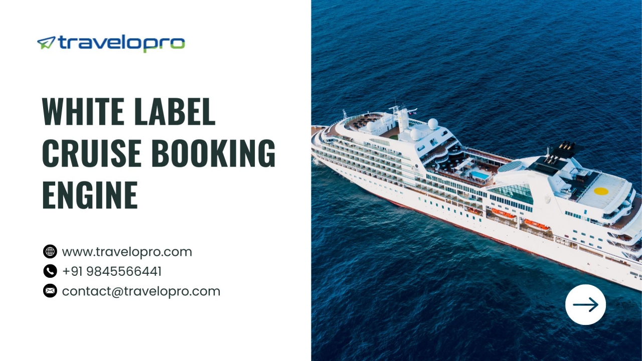 White Label Cruise Booking Engine