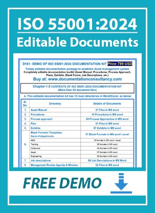 ISO 55001 document templates