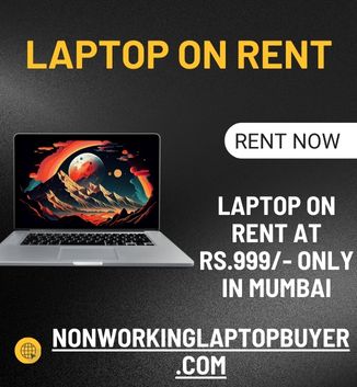 Laptop on rent at Rs. 999/- only in mumbai