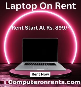 Laptop On Rent Starts Rs. 899/- In Mumbai