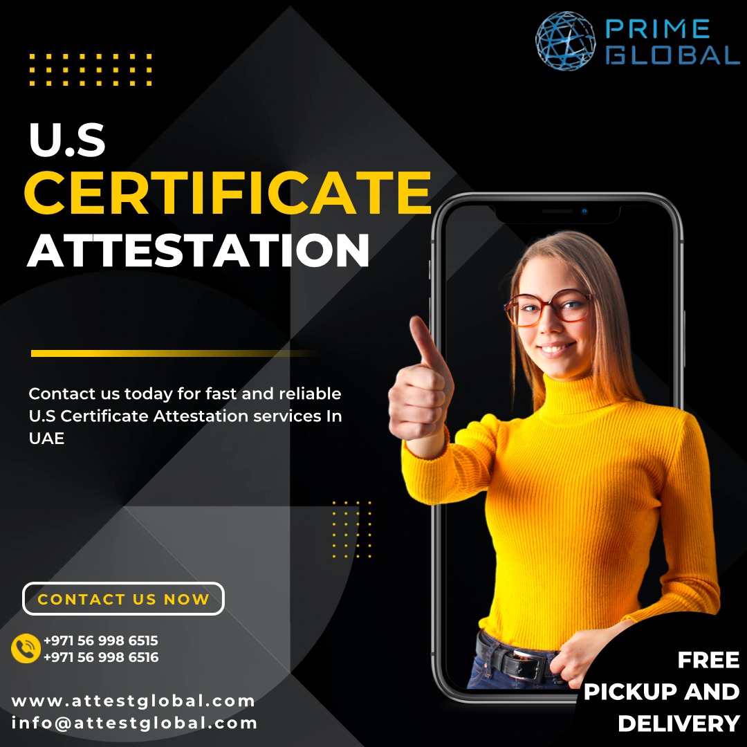 USA Certificate attestation services in the UAE  - Mumbai