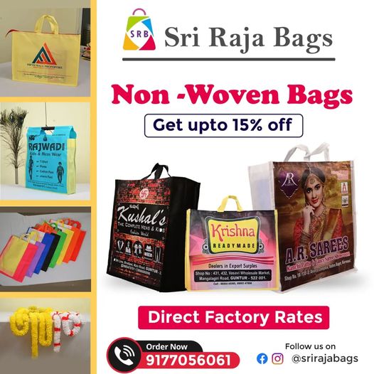 Colorful D-Cut Printed Bags Suppliers - Hyderabad