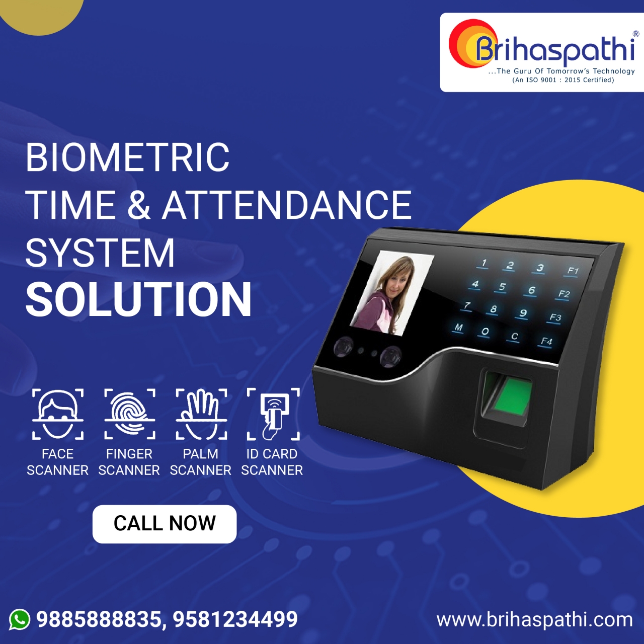 Customized Biometric Attendance System in Hyderabad - Hyderabad