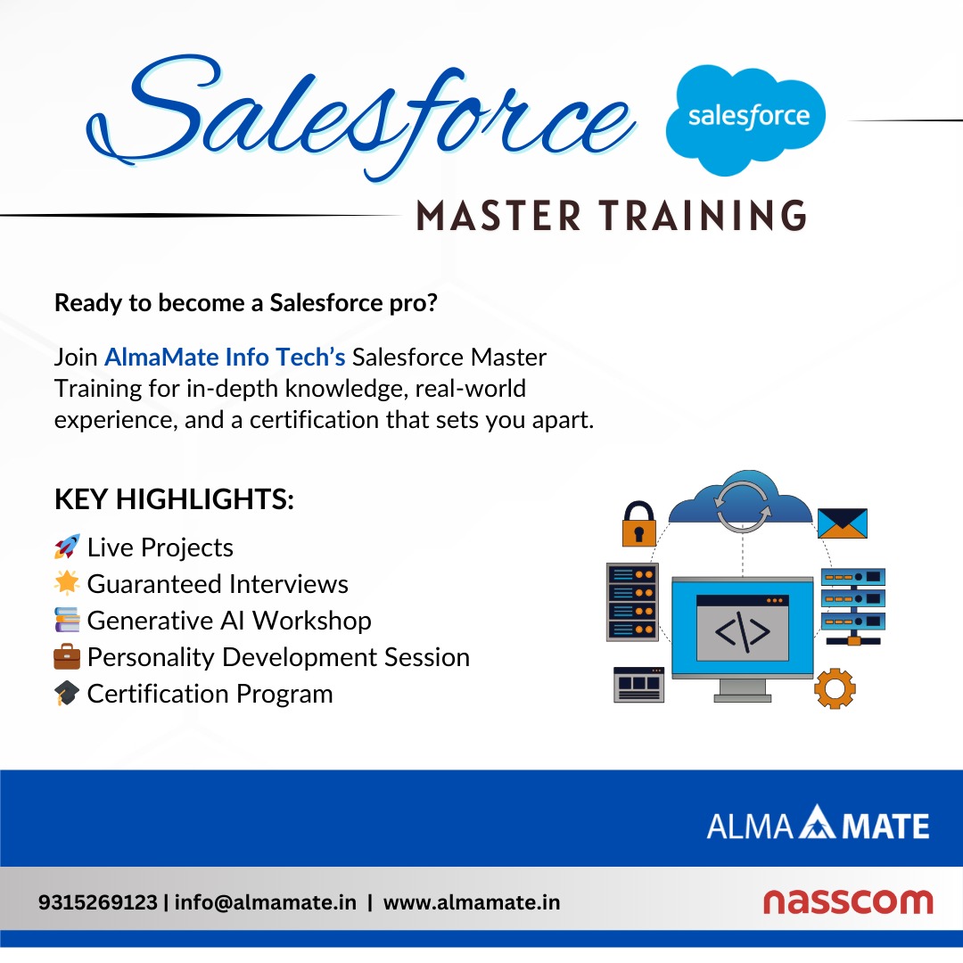 AlmaMate Info Tech: Best Salesforce Training in Noida - Noida